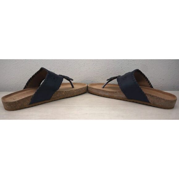 Jack Rogers 111232SA05 Girls Sz 4 Navy Blue Jacks Playground Sandals - Picture 9 of 14